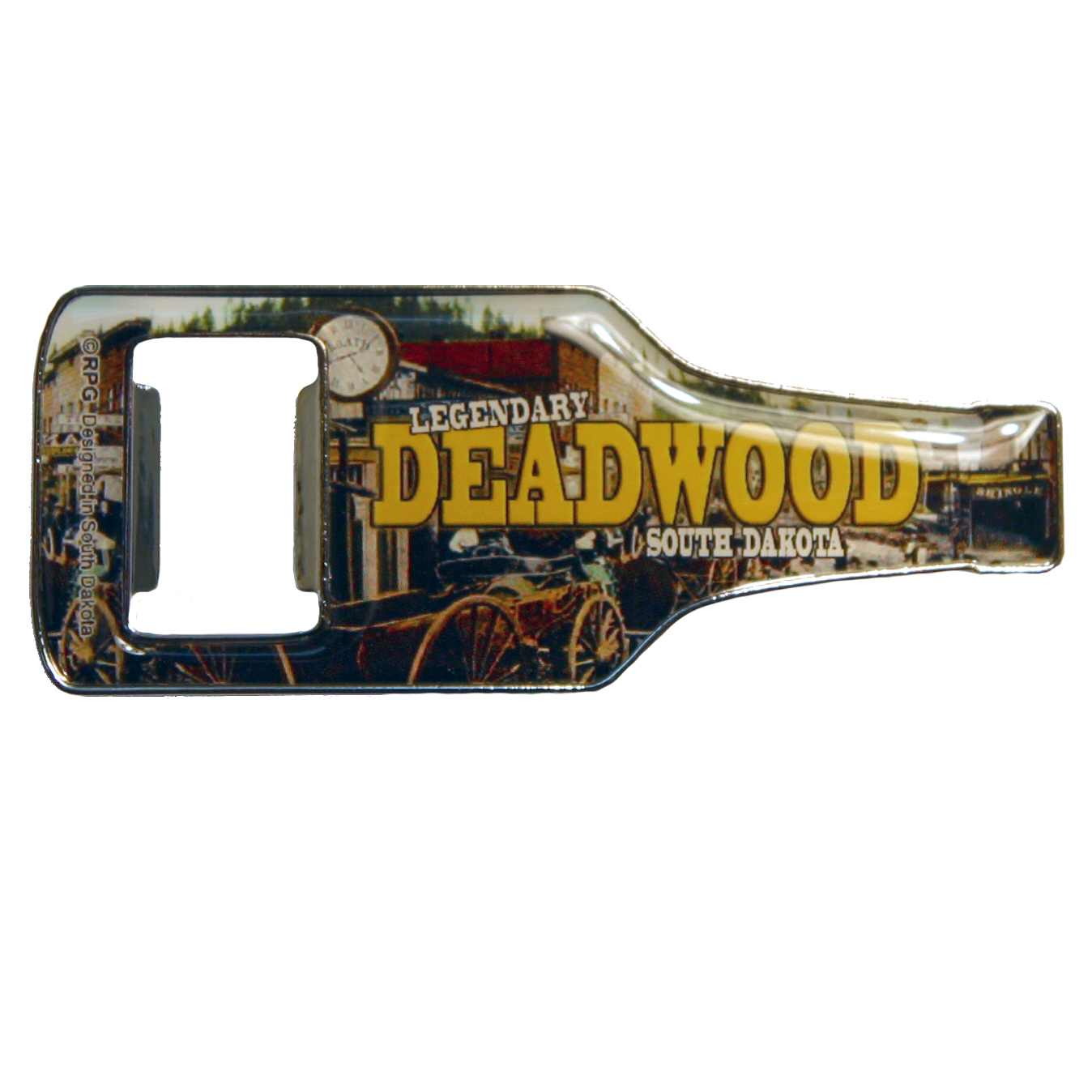 DEADWOOD BOTTLE OPENER MAGNET