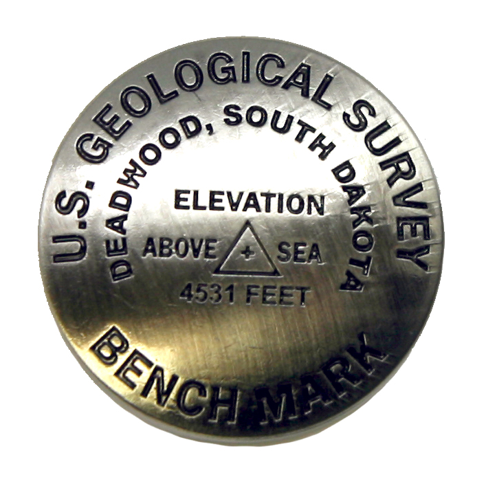 DEADWOOD BENCH MARK MAGNET