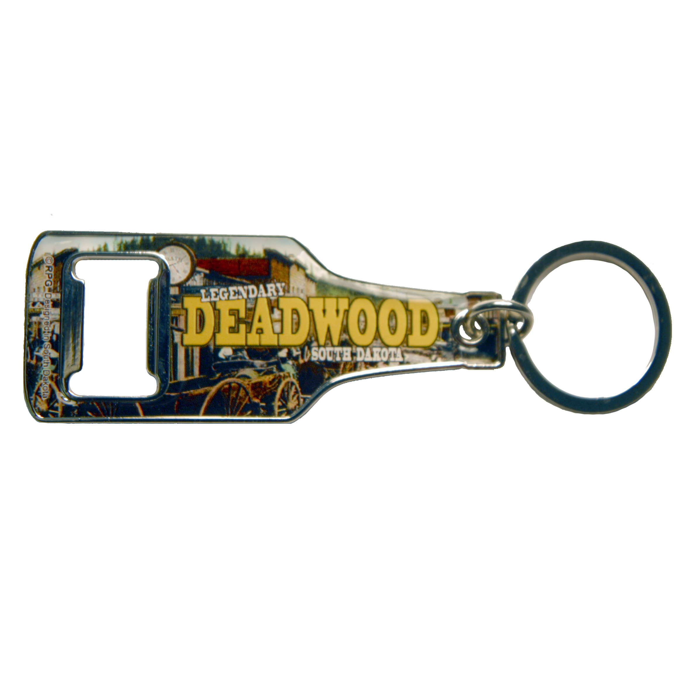 DEADWOOD BOTTLE OPENER KEYCHAIN