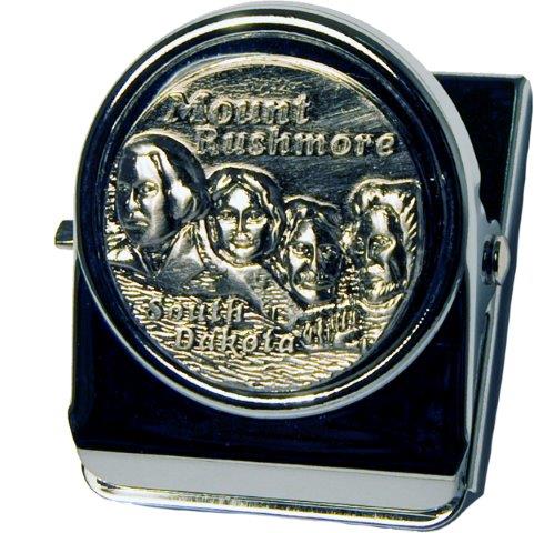 MOUNT RUSHMORE PEWTER MEMO CLIP MAGNET