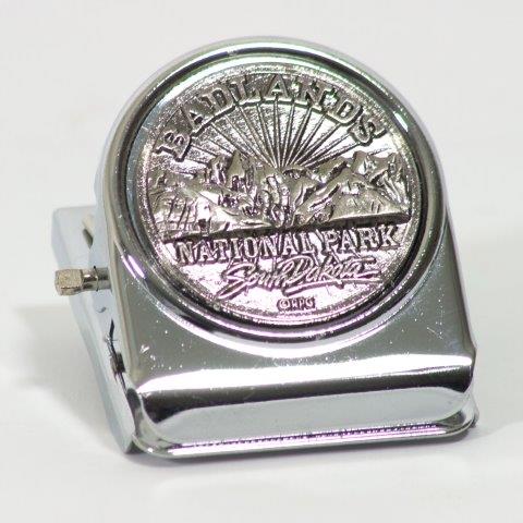 BADLANDS PEWTER MEMO CLIP MAGNET