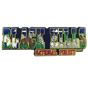 BLACK HILLS PVC STRIP MAGNET