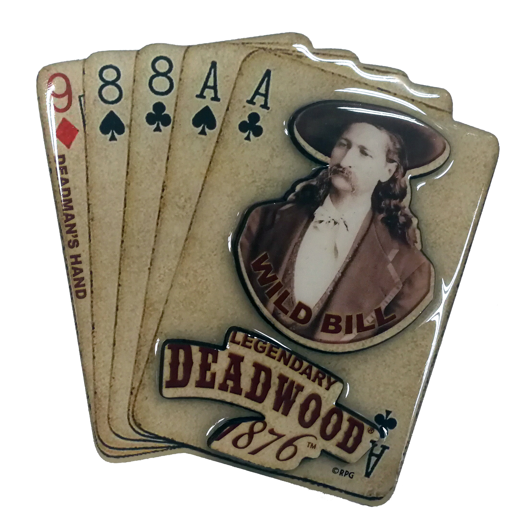 DEADWOOD 2D EPOXY MAGNET
