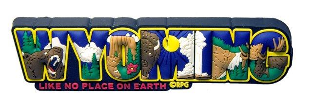 WYOMING PVC STRIP MAGNET