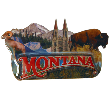 MONTANA 2D EPOXY MAGNET