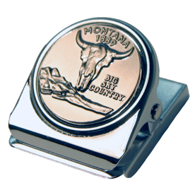 MONTANA PEWTER MEMO CLIP MAGNET