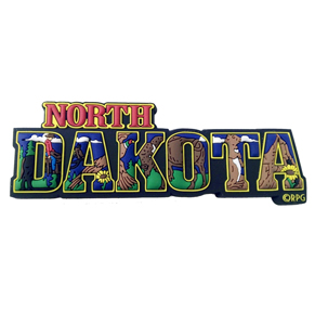 NORTH DAKOTA PVC STRIP MAGNET