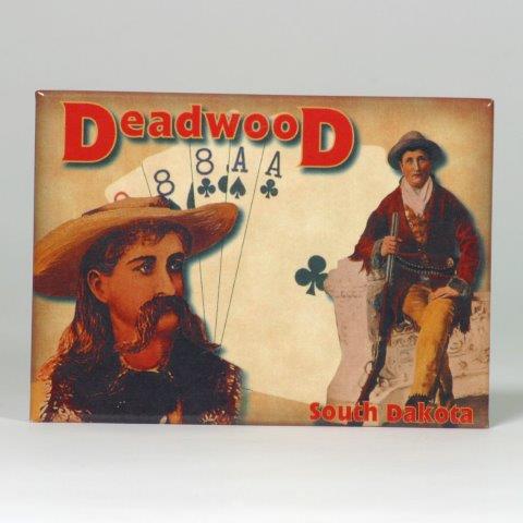 DEADWOOD WILD BILL/CALAMITY JANE 2.5" X 3.5" MAGNET