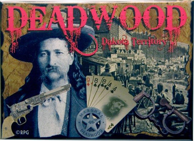 DEADWOOD WILD BILL 2.5" X 3.5" MAGNET