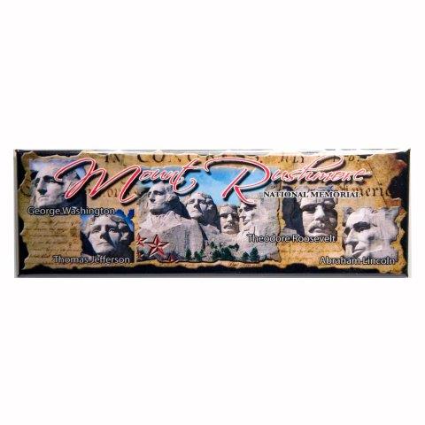 MOUNT RUSHMORE CONSTITUTION     ..PANORAMIC MAGNET