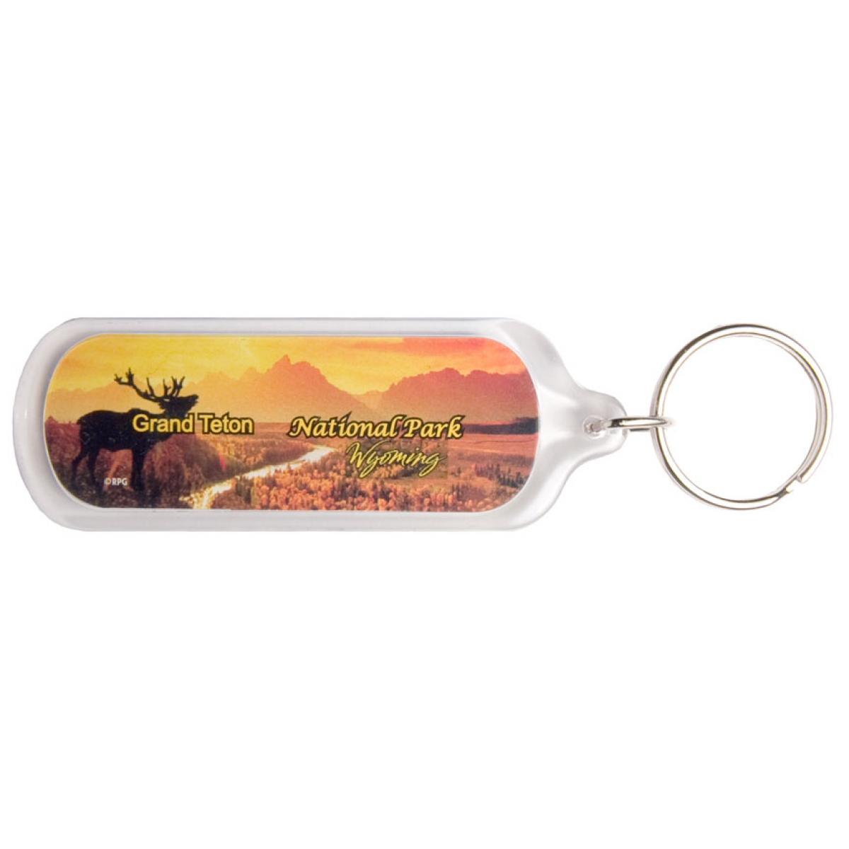GRAND TETON ACRYLIC KEYCHAIN