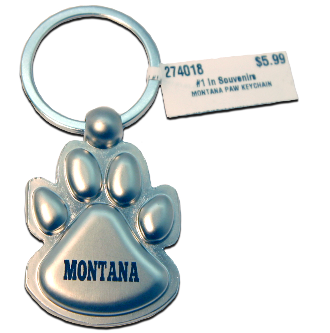 MONTANA PAW KEYCHAIN Official Collectors Club