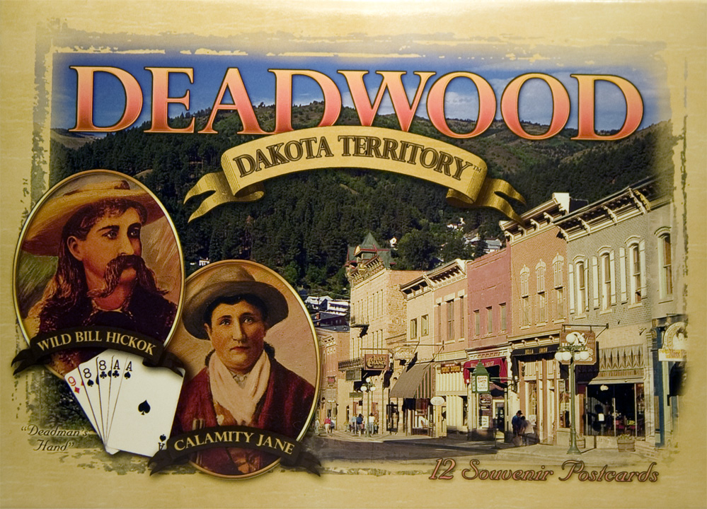 DEADWOOD POSTCARD PACKET (12 CARDS)