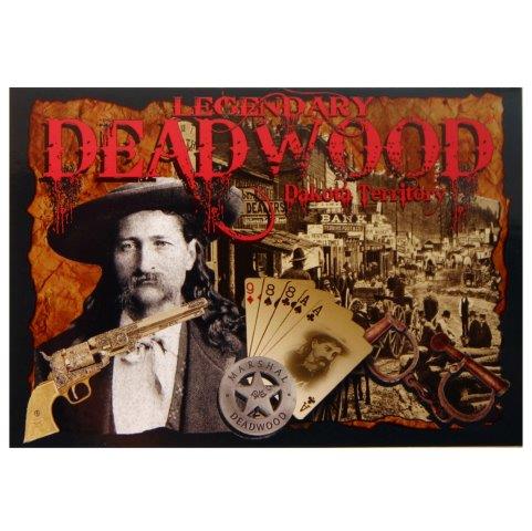 DEADWOOD DAKOTA TERRITORY POSTCARD