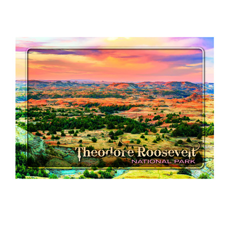 NORTH DAKOTA ROOSEVELT NP POSTCARD