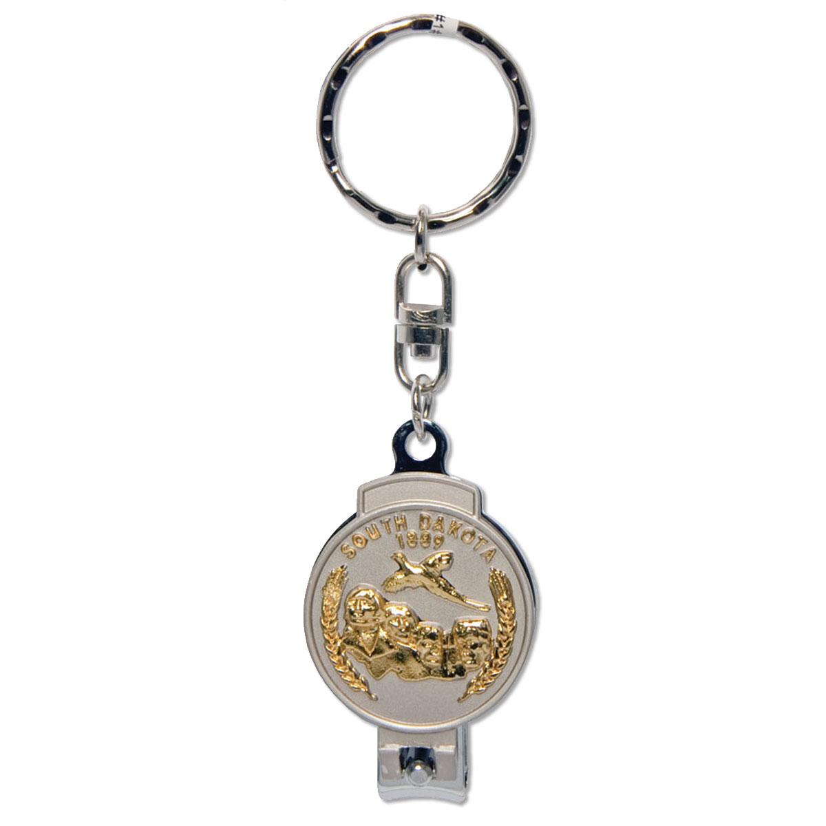 SOUTH DAKOTA NAIL CLIPPER KEYCHAIN