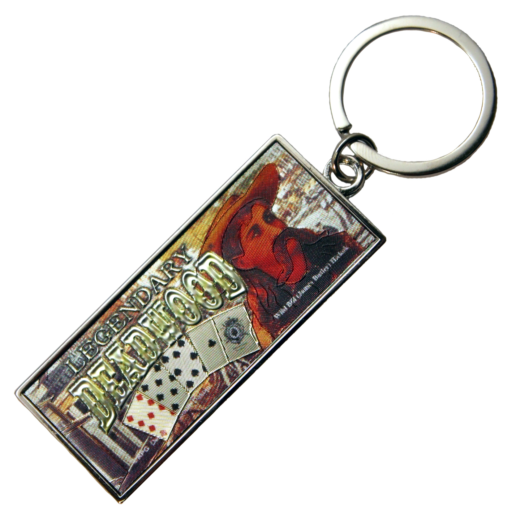 DEADWOOD FOIL KEYCHAIN