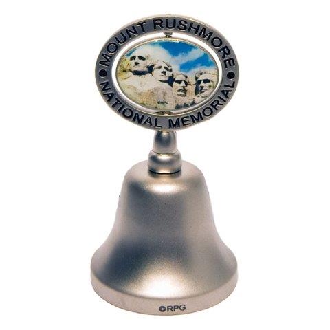 MOUNT RUSHMORE PHOTO SPINNER BELL