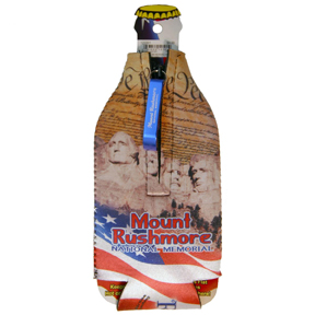 MOUNT RUSHMORE BOTTLE COOZIE