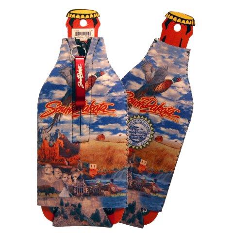 SOUTH DAKOTA LINE BOTTLE COOZIE