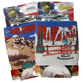BEHIND MOUNT RUSHMORE CAN COOZIE