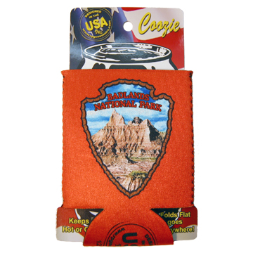 BADLANDS ARROWHEAD CAN COOZIE