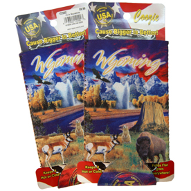 WYOMING LARGE CAN COOZIE