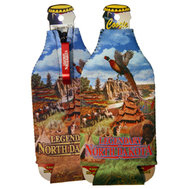 NORTH DAKOTA BOTTLE COOZIE