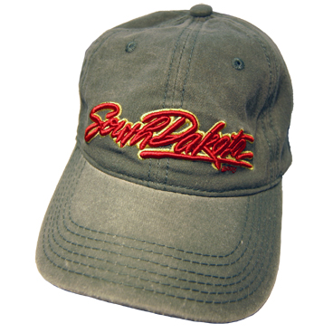 SOUTH DAKOTA WASHED GREEN HAT