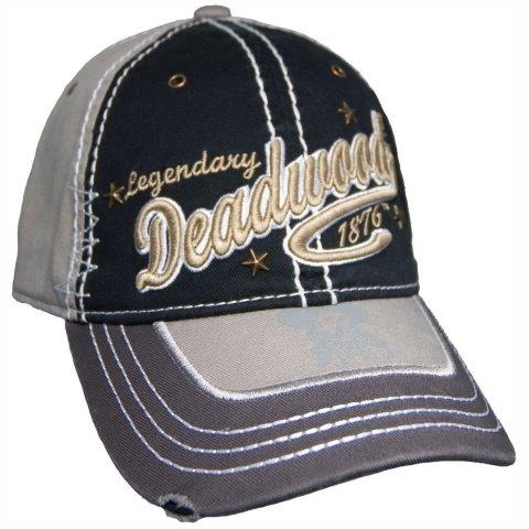 DEADWOOD BLACK/GOLD HAT