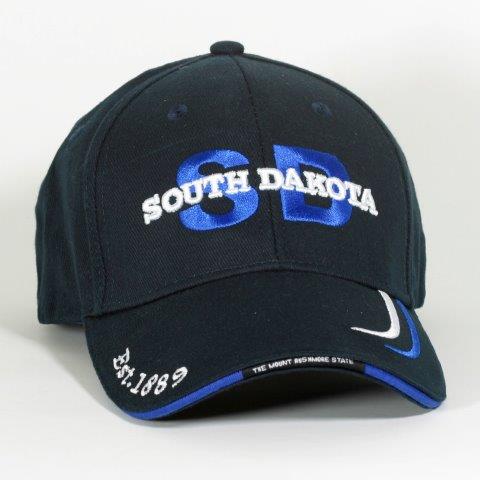 SOUTH DAKOTA NAVY/WHITE HAT