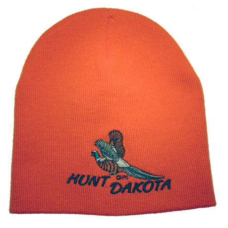 PHEASANT ORANGE BEANIE