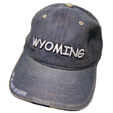 WYOMING WASHED DENIM HAT