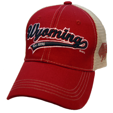 WYOMING TRUCKER WITH SIDE PRINT HAT