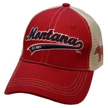 MONTANA TRUCKER WITH SIDE PRINT HAT