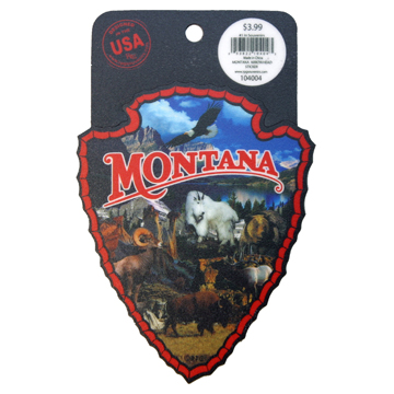 MONTANA  ARROWHEAD STICKER