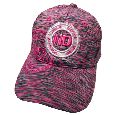 NORTH DAKOTA PINK HEATHERED ACTIVE HAT