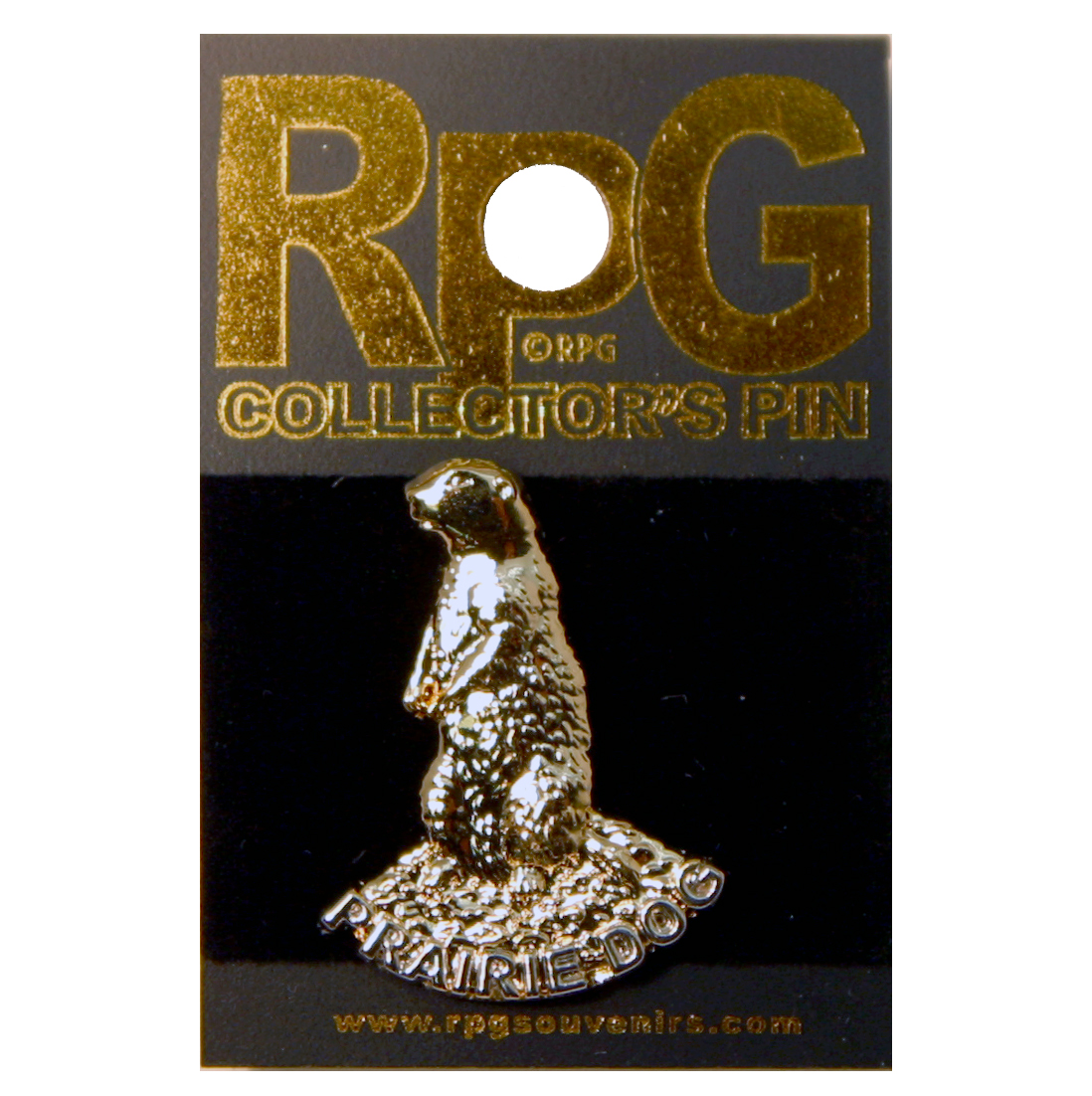 GOLD PRAIRIE DOG TAC