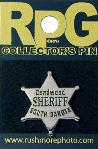 DEADWOOD SHERIFF BADGE TAC