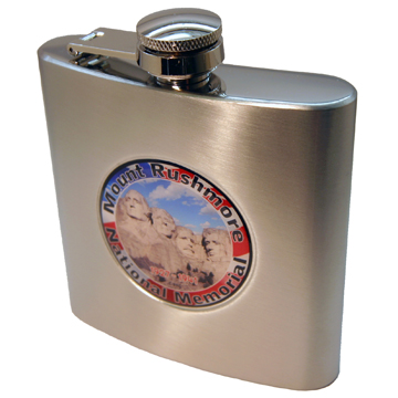 MOUNT RUSHMORE FLASK