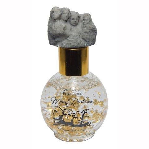 MOUNT RUSHMORE ROUND MODEL TOP GOLD VIAL
