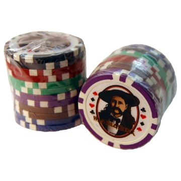 DEADWOOD 12-PACK POKER CHIP SET