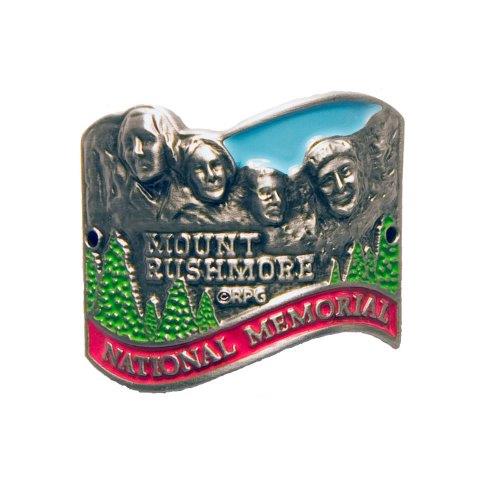 MOUNT RUSHMORE FACES WALKING ..STICK EMBLEM