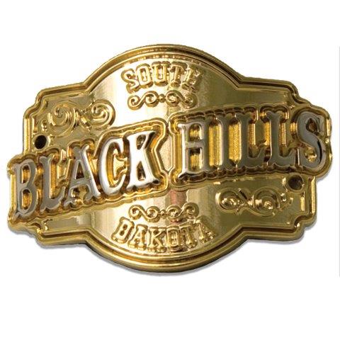 BLACK HILLS SPARKLE SCRIPT WALKING STICK EMBLEM