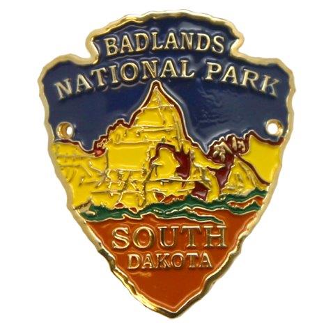 BADLANDS ARROWHEAD WALKING STICK EMBLEM