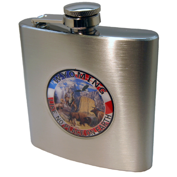 WYOMING FLASK