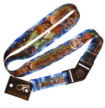 NORTH DAKOTA PRINTED LANYARD