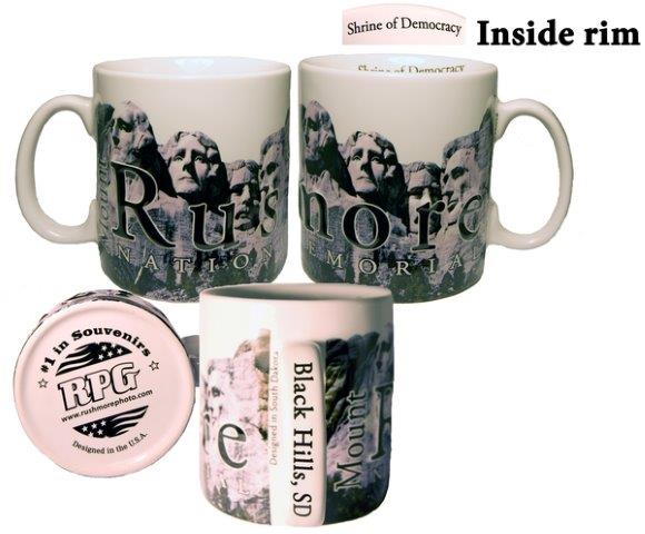 MOUNT RUSHMORE CITY MUG