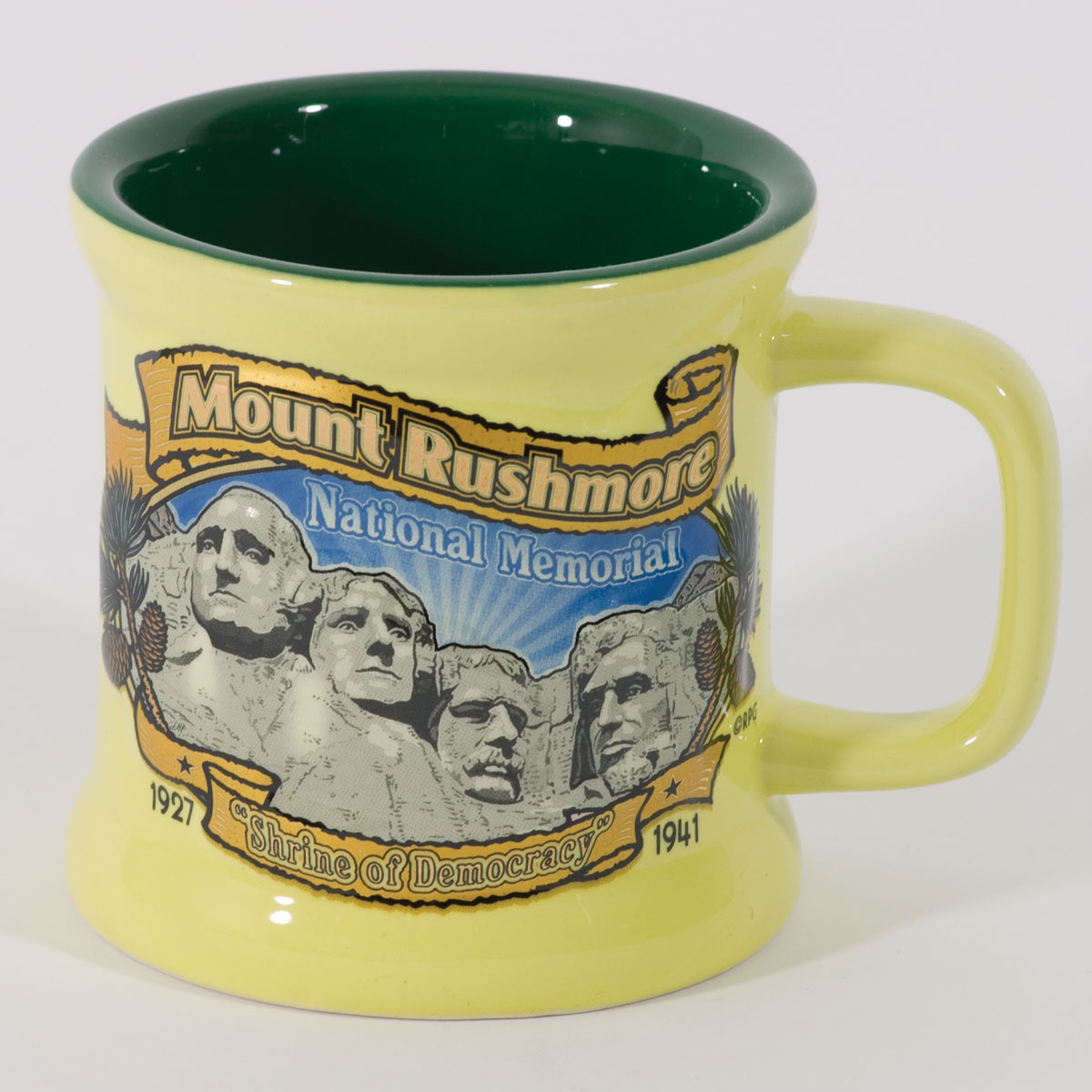 MOUNT RUSHMORE PUFF MUG