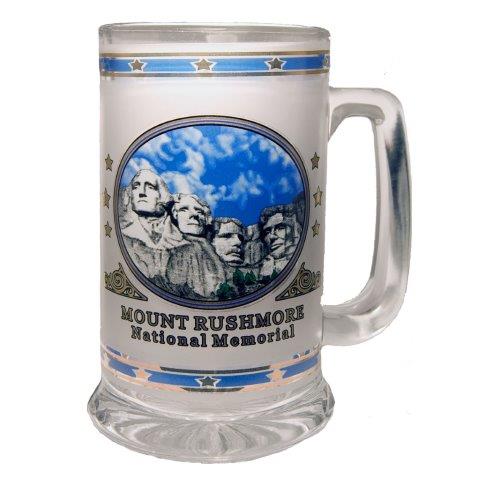 MOUNT RUSHMORE GOLD STARS SPORT MUG